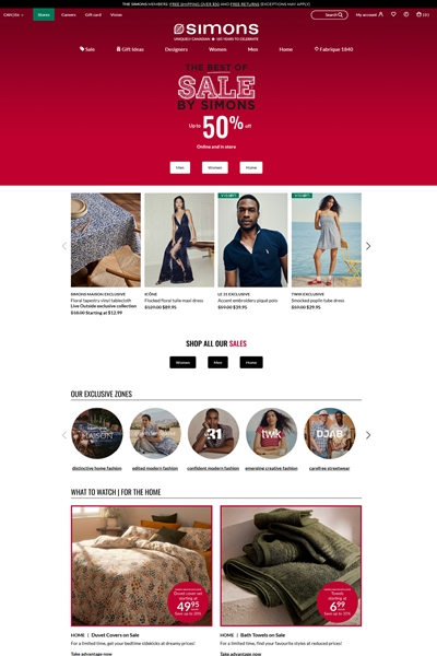 Simons web page