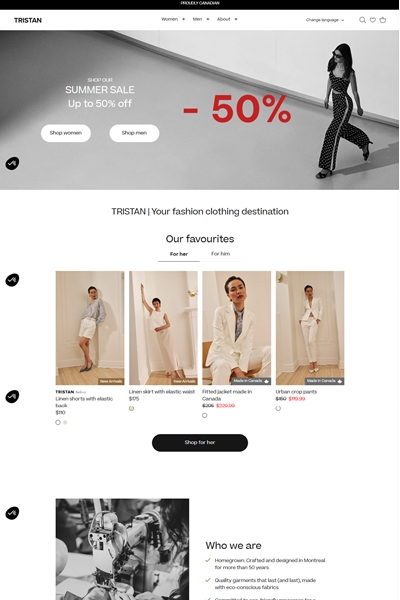 Tristan web page