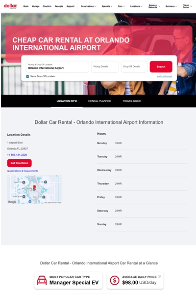 dollar CAR RENTAL